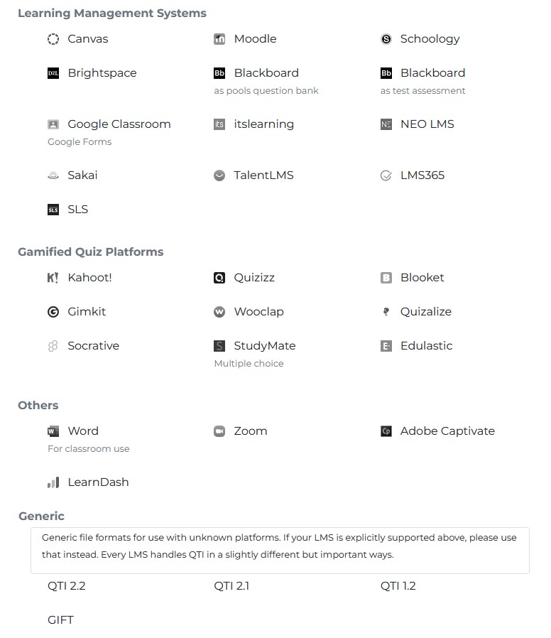 getmarked digitaliser export options