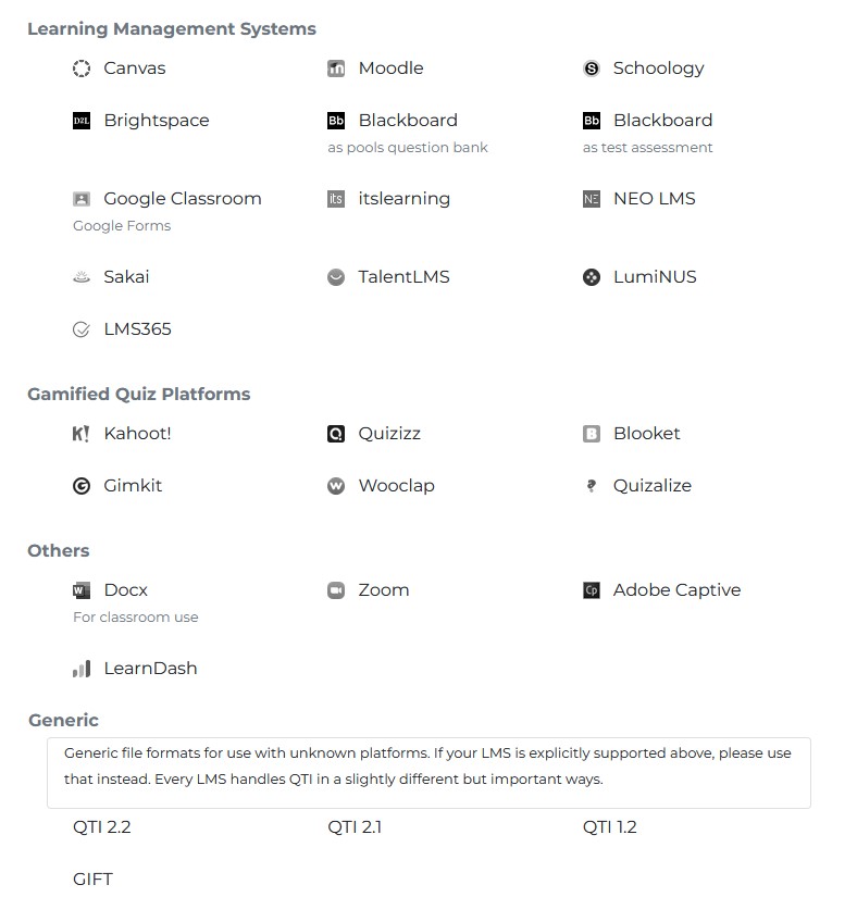 getmarked digitaliser export targets