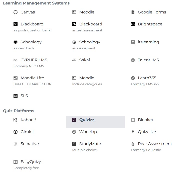 getmarked digitaliser export interface menu
