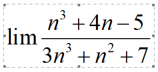 MathType equation